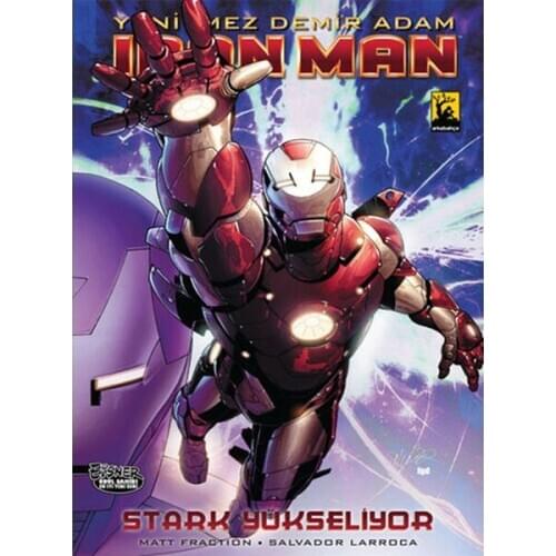 Invincible Iron Man/İronman-Stark Yükseliyor Skin 5 Matt Fraction Back Garden Yayıncılık