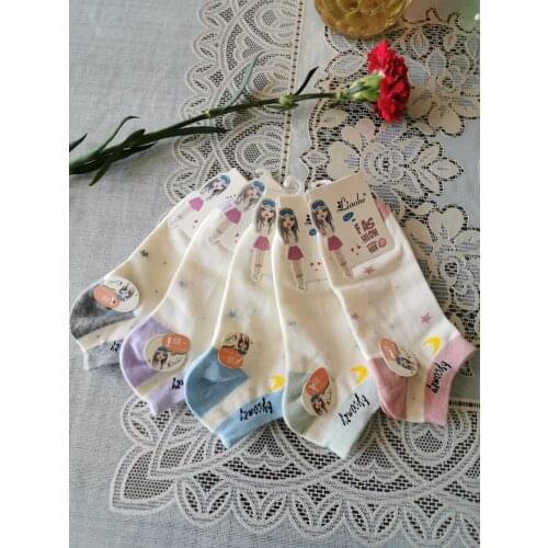 Socks women kawaii funny socks harajuku носки женские funny socks pop socket socks no show women slippers low cut top cotton