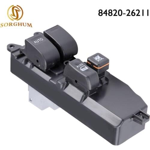 Sorghum New 84820-26211 Electric Master Power Window Switch For Toyota Hiace 2006-2014 8482026211