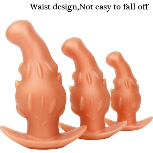 Huge Anal Plug Soft Silicone Big Butt Plug Gay Prostate Massage Anus Masturbator Dilator Wearable Adult Sex Toys for Men Woman