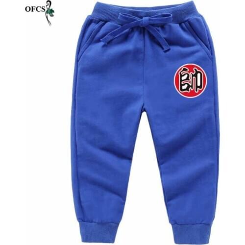 Original Brand Clothes Autumn Kids 18M-12T Sport Pants Girls Candy Color Boys Long Pants Girls Cotton Child Trousers For Teenage