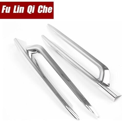 Car Front Bumper Reflector Fog Light Lamp Cover Trim exterior protector Guards fit for Honda Accord 10th 2018 2019 2020