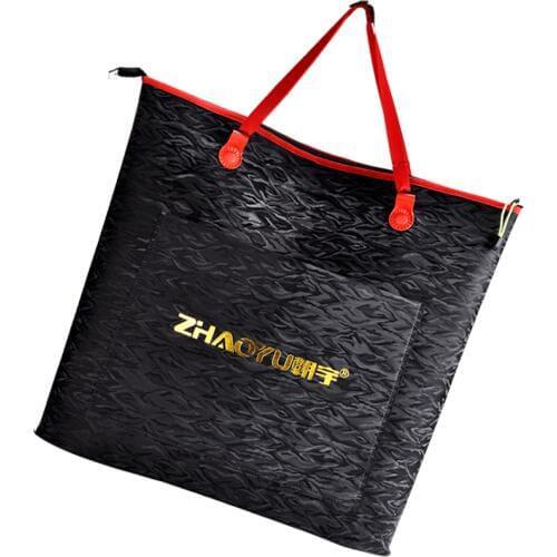 Portable EVA Fishing Bag Collapsible Fishing Bucket Live Fish Box Camping Water Container Pan Basin Tackle Storage Bag