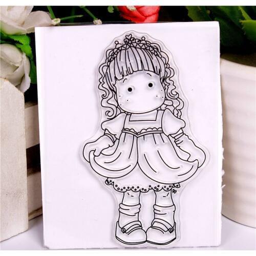Yulan flowers Transparent Clear Stamps Silicone Seals for DIY scrapbooking photo album Card Making