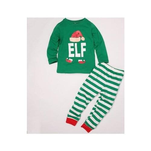 Christmas Pajamas Party Cosplay Family Christmas Letter Outfit Girl Holiday Elf Costume Family Christmas Costume Parent Children