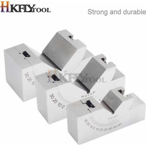 AP25 AP30 Precision alloy steel Gauge Micro Adjustable Angle V Block Milling Setup 0 to 60 Degree angle block gauge