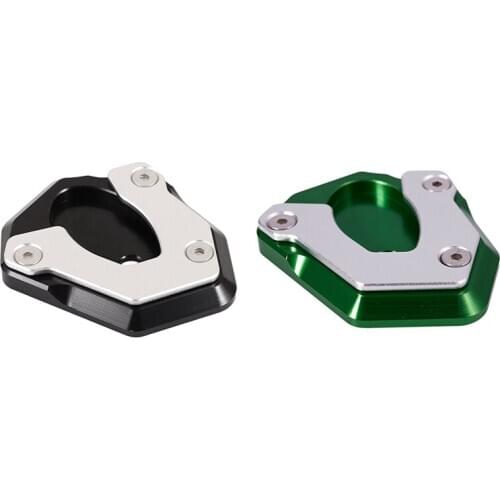 Motorcycle Kickstand Foot Side Stand Extension Pad Support Plate for Kawasaki Z400 Z650 Z900 Ninja 250/300 650 Er-6N Er-6F
