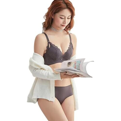Chau Lui Women Bra Push Up Bra For Women Sexy Cover E F Cup Bras Solid Seamless Bralette Top Lingerie Ultrathin Female Underwear