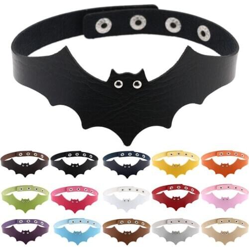 Kirykle bat choker Halloween Cool vintage necklace women Handmade Choker Necklace Goth Jewelry Gift