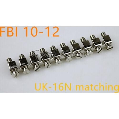 1PCS FBI 10-12 UK-16N matching center connection of short pieces voltage terminals in parallel strips