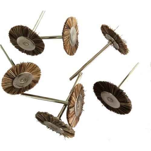 10 pcs/pack Dental Lab Brush Polishing Wheel Polishers for Rotary Tools