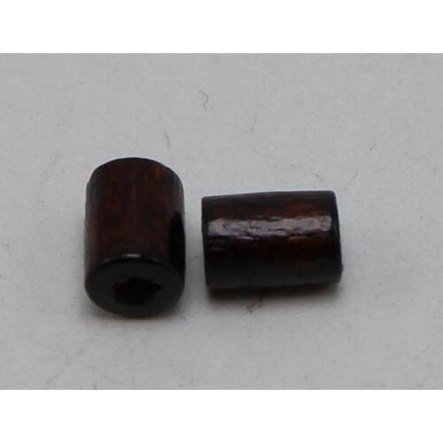 1000 Brown Wood Tube Beads 4X6mm~Wooden Spacer beads