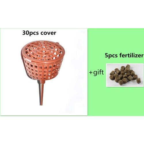 30PCS Fertilizer Cover +5pcs fertilizer /Fertilizer Box Basket Bonsai Tools