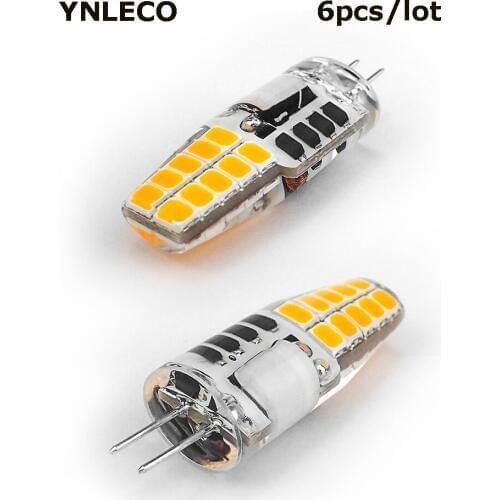 6pcs NEW G4 LED 12V Bulb AC DC 3W NO Flicker leds G4 Lamp Lampada Lampara Ampul 2835SMD Light Replace 25W 30W Halogen Lamp