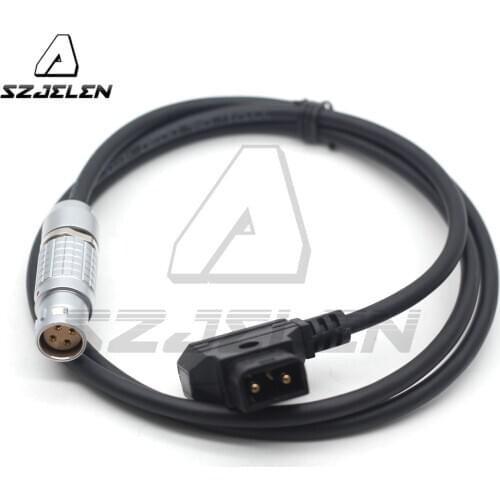 D-Tap Male to 4 pin Plug Female for RED MONSTRO RED RANGER Camera Power Cord