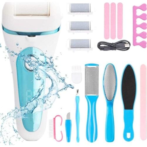 2021 Hot Sale Electric File Feet Charged Foot File for Heels Grinding Pedicure Tools Professional Foot Care Tool Callus Remover