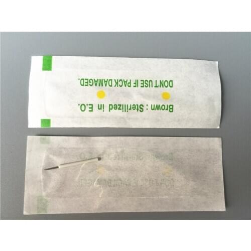 500pcs Round 3pin Microblading Needles Tattoo Permanent Makeup Manual Eyebrow Blade For 3D Embroidery Tattoo Pen Machine