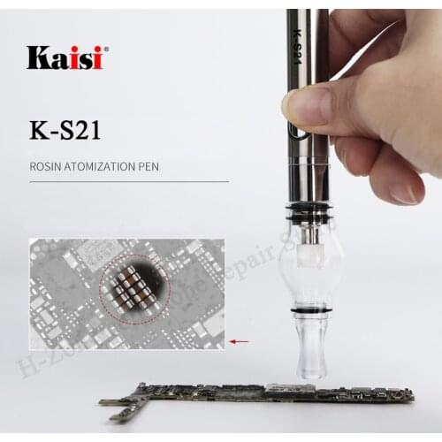 K-S21 Rosin pen Rosin atomizer Main board short circuit detector No soldering iron scaling powder Mobile phone repair welding