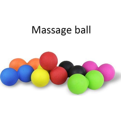 Massage Ball Fitness Peanut Ball Therapy Gym Relax Exercise Lacrosse Ball For Yoga Sports Unisex Fitness Balls Home