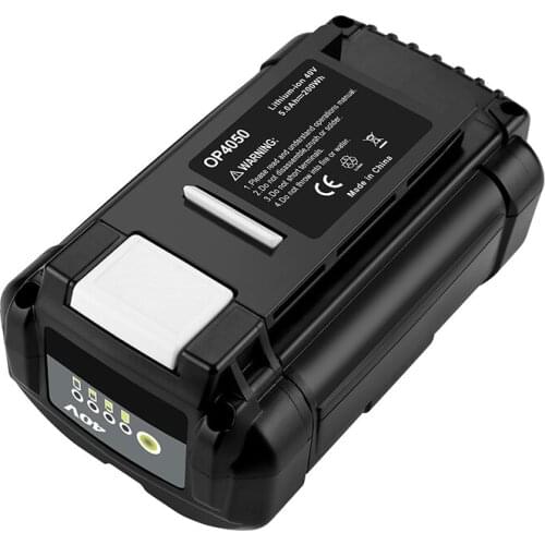 40v 4ah 5ah 6ah 40v lithium battery for Ryobi power tool RY40200 OP4030 OP4026A OP4050