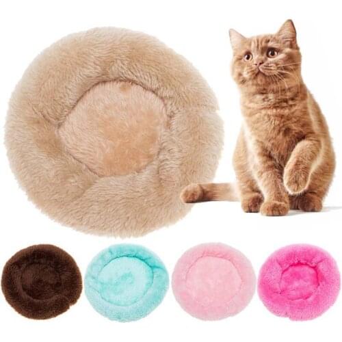 Soft Pet Bed Pet Hamster Nest Round Breathable Bed Small Animal Warm Bed Pet Hammock Mat Hamster Rat Guinea Pig House Nest Pad