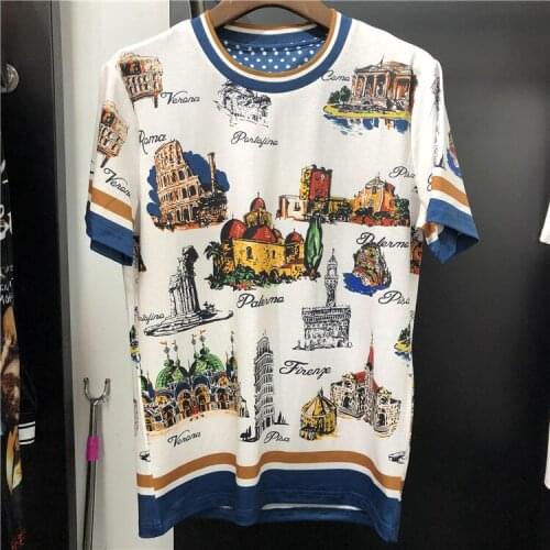 New 2021 spring summer Men/womens T shirts high quality 100% cotton print Tee Tops M-3XL size G112