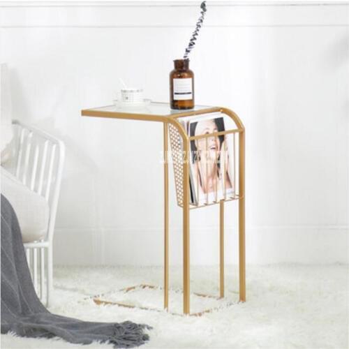 New Creative Nordic Mini Coffee Table High-quality Modern Minimalist Home Bedroom Small Table Iron Art Bedside Table Hot Selling