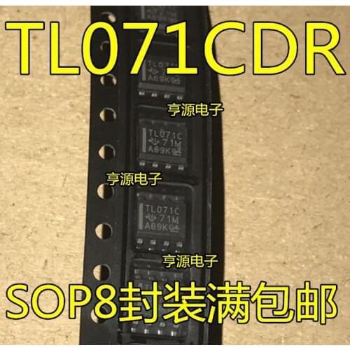 New original TL071CDR TL071 TL071C SOP8 operational amplifier chip can play