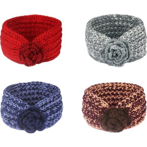 Braided Wool Headband Europe And America Knitting Hair Accessories Fashion Keep Warm Headwear For Womnen