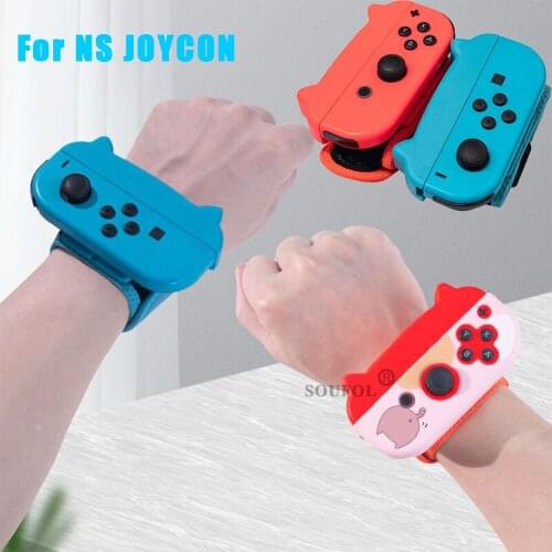 Dropshipping For Nintendo Switch Just Dance Accessories for Joy-Con Controller Armband Adjustable Elastic Dance Strap Wrist Band