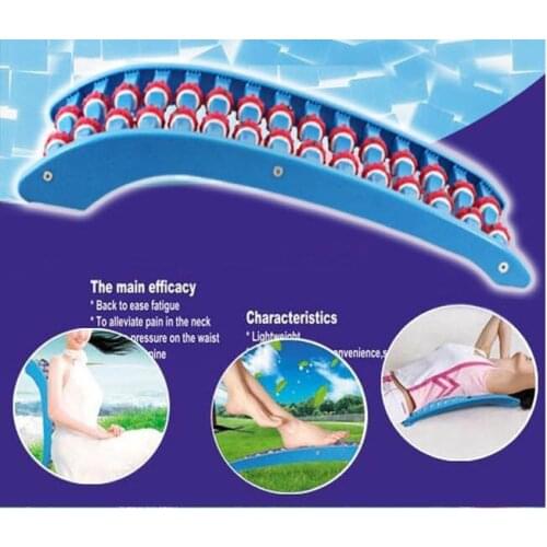 Neck spine stretcher 1st 3rd generation Lumbar stretch back relieve appliance humpback massage cushion cervical lumbar pad