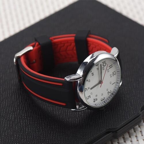 20 22mm Silicone Watchband for Samsung Galaxy Watch 46mm version Soft Rubber Sport Band Strap Bracelet for Gear S3 SM-R800