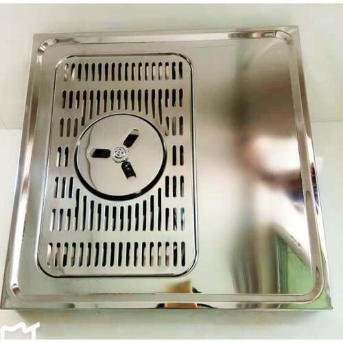 Glass Rinser Assembly For Drip Tray For Bar Or HomeBrew Draft Beer Dispenser Accessory