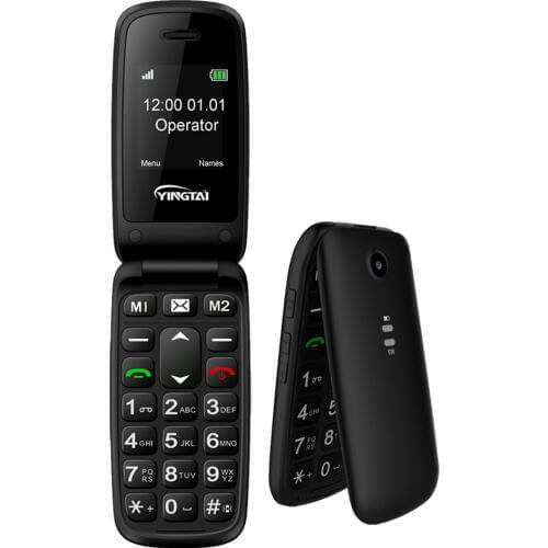 2018 flip Phone YINGTAI T15A Unlocked SOS Senior Phone wireless FM 1.77inch MTK6261D GSM MP3 Mobile Phone cheap Cellphone New