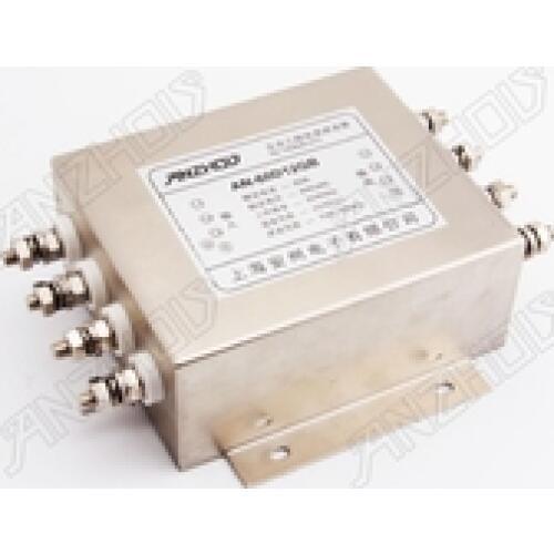 Three Phase EMI Power filter 60A 220V 380V AN-60D12GB Bolt Type Filter Inductor Connector