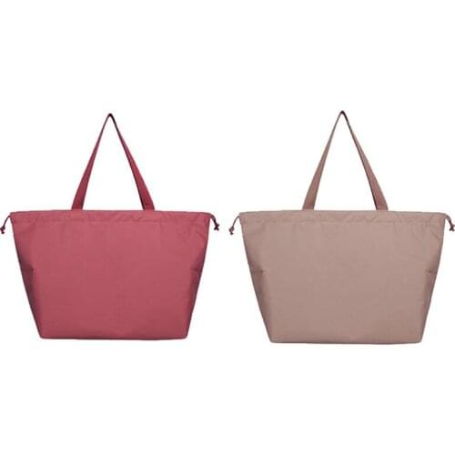 Waterproof Travel Bags Packing Organizer Storage Tote Nylon Duffle Bag for Clothes Foldable Trolley Traveling