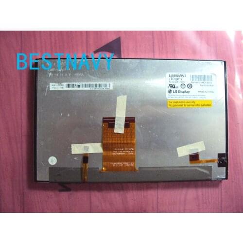 Free post 8.0inch LCD display LA080WV2 TD01 LA080WV2-TD01 with touch screen for Toyota Lexus car DVD GPS Navigation LCD monitor