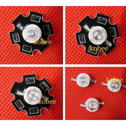 1W 3W 5W Ultra Violet UV 365nm 370nm 395nm 420nm High Power LED Light emitter