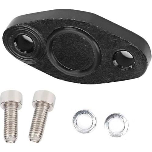 18T Engine SAi Delete Block Off Plate Billet Aluminum Exhaust Accessory Fits for Mk4 TT B5 B6