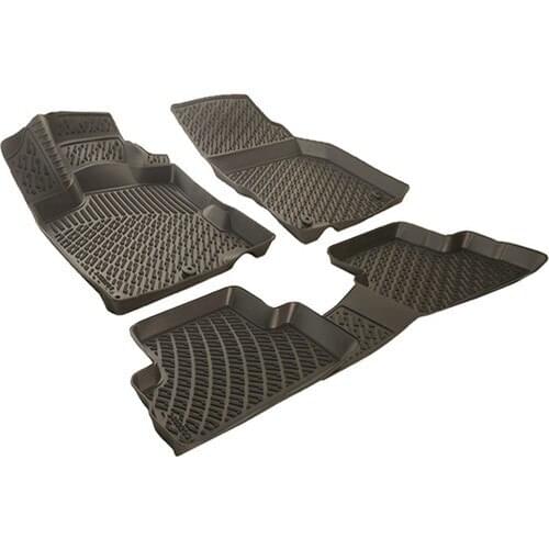 3D Molded Interior Car Floor Mat For Renault Symbol 2009-2012 3D Pool Mop