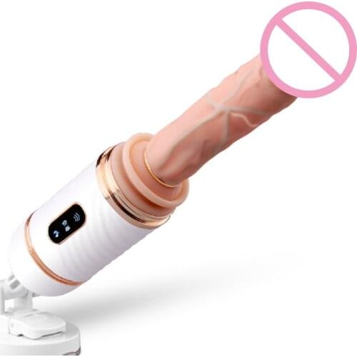 7 Modes Remote Control Automatic Sex Machine Wireless Pumping Gun Telescopic Dildo Vibrators For Women Masturbation Sex Toys