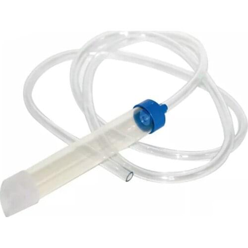 Aquarium Water Change Pipe Vacuum Gravel Water Filter Cleaner Siphon Pump Competable for Small Sized Fish Tank F62A