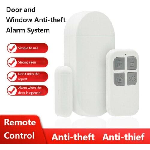 Wireless Door Window Sensor Alarm Detector With 130dB Alarm Sound Built-in Speaker home Security Door Window Alarm Sensor