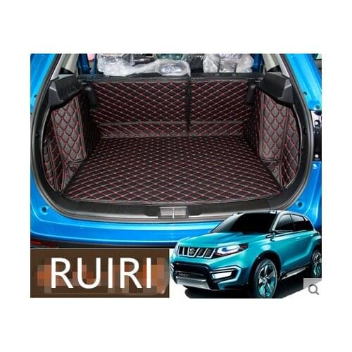 Good quality mats! Special car trunk mats for Suzuki Vitara 2019-2015 waterproof boot carpets cargo liner mats for Vitara 2018