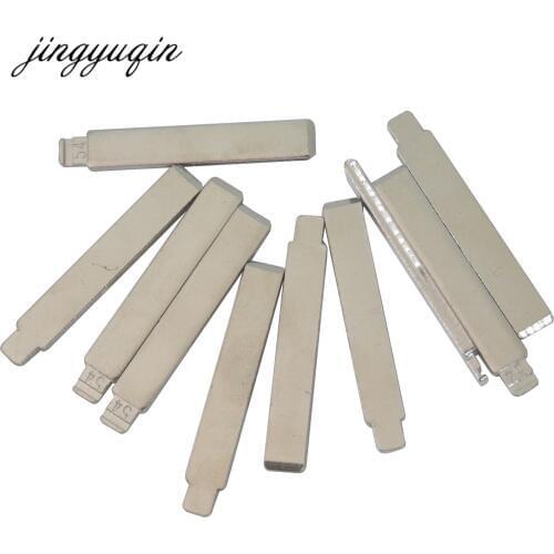Jingyuqin 15pcs/lot No.54 HCA/HU83 Modified Key Blade Fit For Citroen Peugeot Flip Folding Car Key Blank 54# With Groove