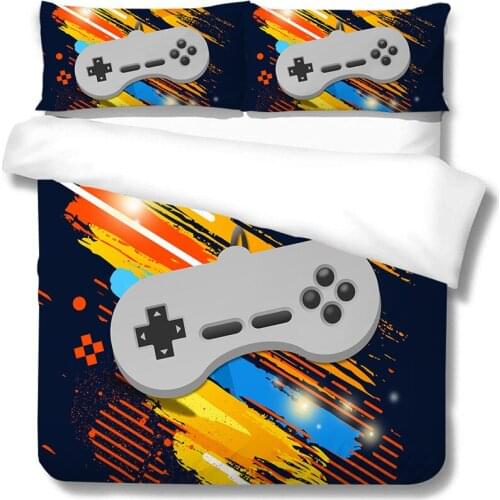 3D Bedding Set Luxury Game Handle Printed Creative Soft Breathable King Queen Full Double Size Bedroom Decorations
