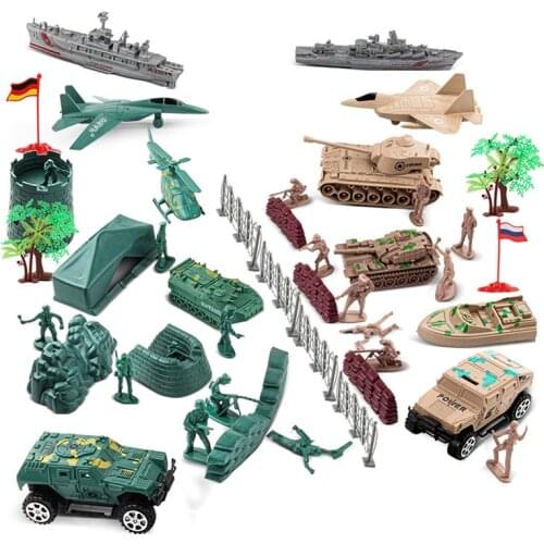 Die-cast Military Vehicles,Assorted Alloy Metal Army Vehicle Models Car Toys,Original Color Mini Army Toy Tank,Jeep,Panzer,Anti