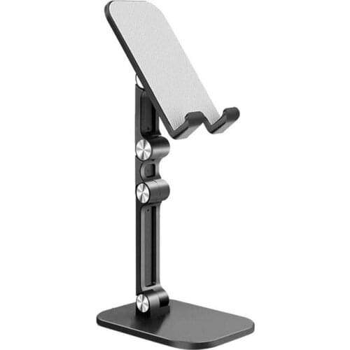 Non-Slip Cell Phone Holder Adjustable Tablet Stand for 4 To 12.9Inch Phone Portable Folded Desk Holder Flexible Stand