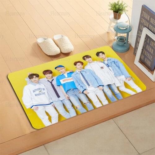 New Arrival ONEUS KPOP Doormat Home Mat Machine Made Anti Slip Carpet Living Room/Hallway Bath Mat Christmas Gift 0512