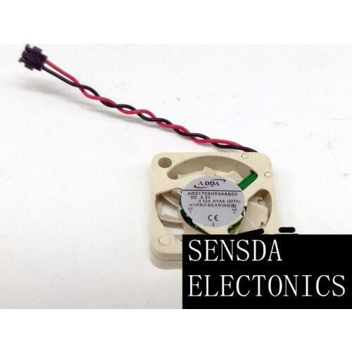 Original FOR ADDA AD01703HX04AB00 1704 17x17x4mm 3.3V 0.10A Micro device UAV mini cooling fan